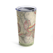 Load image into Gallery viewer, Ancient Courses Mississippi River Meander Tumbler 20oz