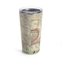 Load image into Gallery viewer, Ancient Courses Mississippi River Meander Tumbler 20oz