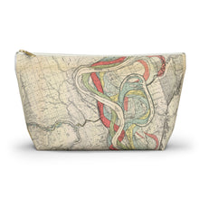 Load image into Gallery viewer, Ancient Courses Mississippi River Meander Accessory Pouch w T-bottom