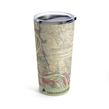 Load image into Gallery viewer, Ancient Courses Mississippi River Meander Tumbler 20oz