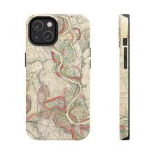 Load image into Gallery viewer, Ancient Courses Mississippi River Meander Tough Phone Cases
