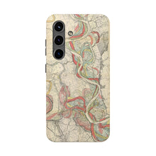 Load image into Gallery viewer, Ancient Courses Mississippi River Meander Tough Phone Cases
