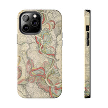 Load image into Gallery viewer, Ancient Courses Mississippi River Meander Tough Phone Cases
