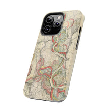 Load image into Gallery viewer, Ancient Courses Mississippi River Meander Tough Phone Cases
