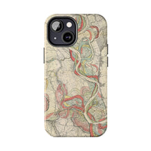 Load image into Gallery viewer, Ancient Courses Mississippi River Meander Tough Phone Cases
