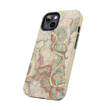 Load image into Gallery viewer, Ancient Courses Mississippi River Meander Tough Phone Cases
