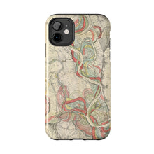 Load image into Gallery viewer, Ancient Courses Mississippi River Meander Tough Phone Cases
