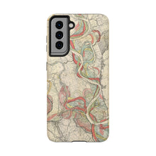 Load image into Gallery viewer, Ancient Courses Mississippi River Meander Tough Phone Cases
