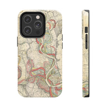 Load image into Gallery viewer, Ancient Courses Mississippi River Meander Tough Phone Cases
