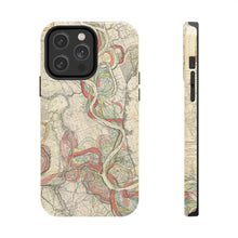 Load image into Gallery viewer, Ancient Courses Mississippi River Meander Tough Phone Cases
