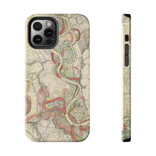 Load image into Gallery viewer, Ancient Courses Mississippi River Meander Tough Phone Cases
