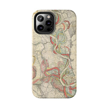 Load image into Gallery viewer, Ancient Courses Mississippi River Meander Tough Phone Cases
