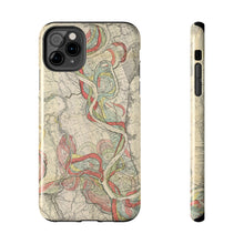 Load image into Gallery viewer, Ancient Courses Mississippi River Meander Tough Phone Cases
