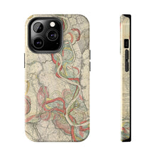 Load image into Gallery viewer, Ancient Courses Mississippi River Meander Tough Phone Cases
