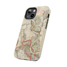 Load image into Gallery viewer, Ancient Courses Mississippi River Meander Tough Phone Cases
