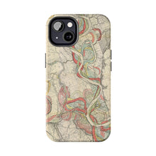 Load image into Gallery viewer, Ancient Courses Mississippi River Meander Tough Phone Cases
