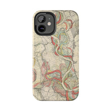 Load image into Gallery viewer, Ancient Courses Mississippi River Meander Tough Phone Cases
