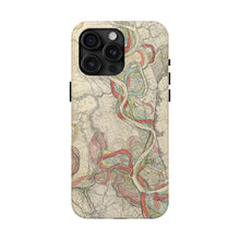 Load image into Gallery viewer, Ancient Courses Mississippi River Meander Tough Phone Cases
