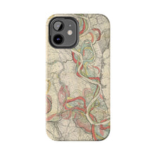Load image into Gallery viewer, Ancient Courses Mississippi River Meander Tough Phone Cases
