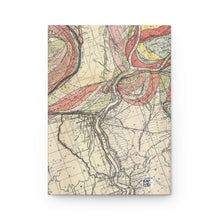 Load image into Gallery viewer, Ancient Courses Mississippi River Meander Belt Hardcover Journal
