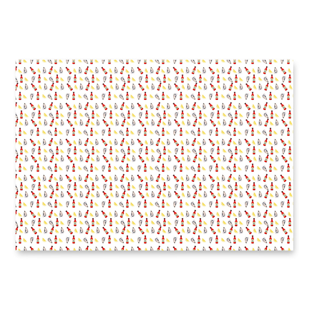 Wrapping paper sheets